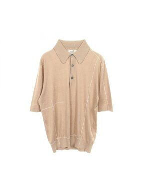 Hermes Polo Shirt Brown Cotton